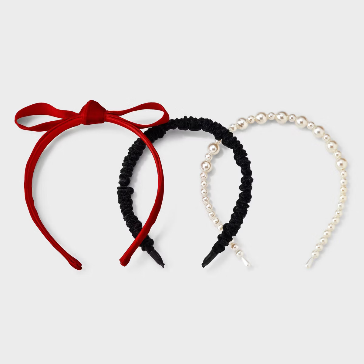 Girls' 3pk Holiday Headband Set - Cat & Jack™ | Target