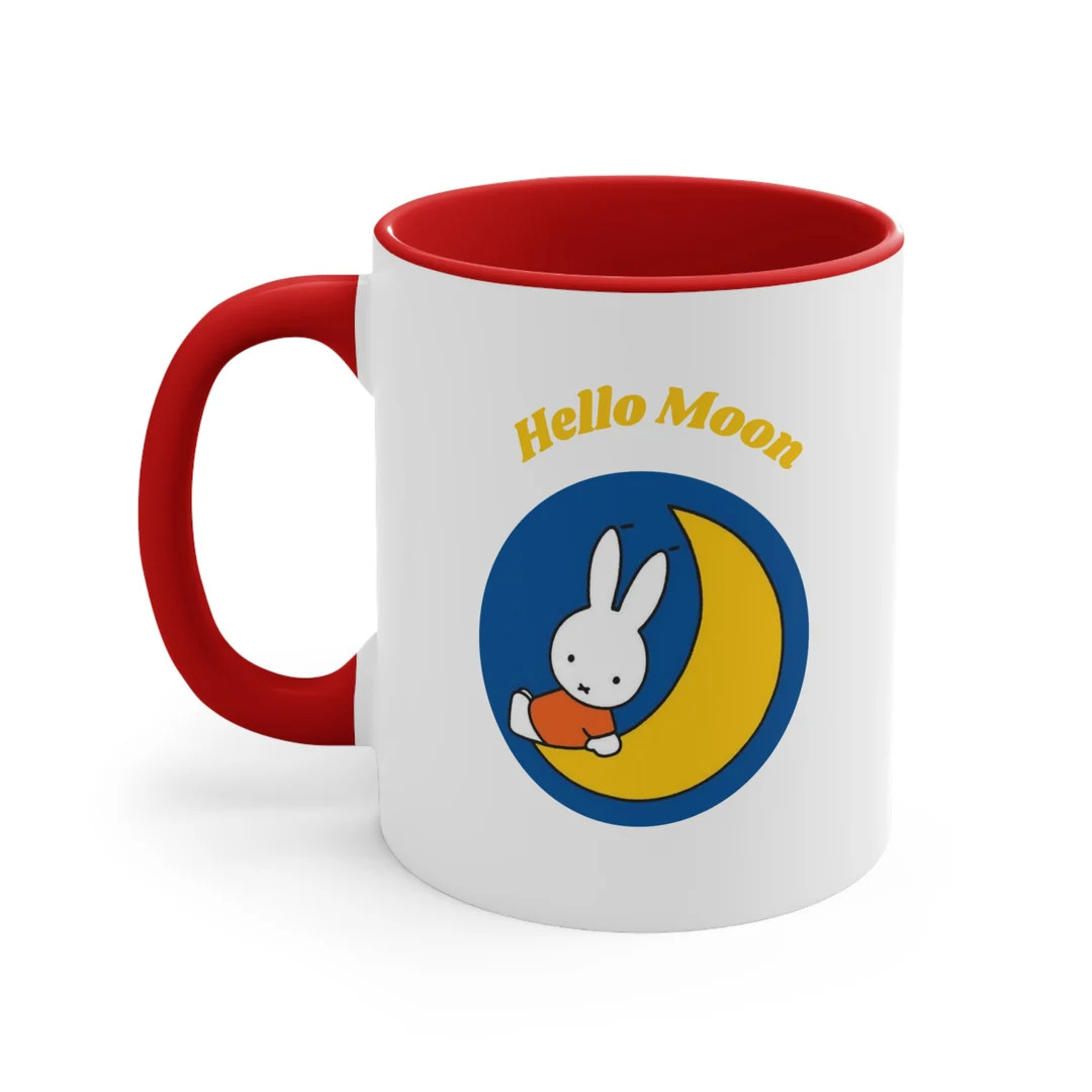Miffy Coffee Mug 11oz Miffy and Moon Mug Cute Mugs Miffy - Etsy | Etsy (US)