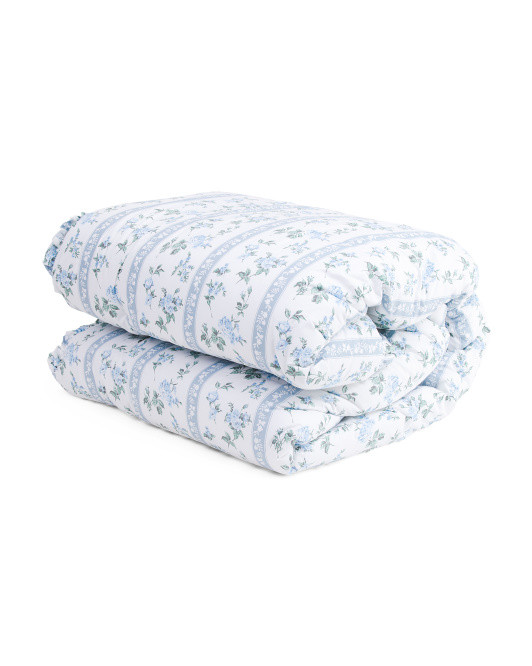 Cotton Botanical Ribbon Comforter Set | TJ Maxx