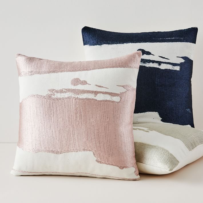 Ink Abstract Pillow Covers | West Elm (US)