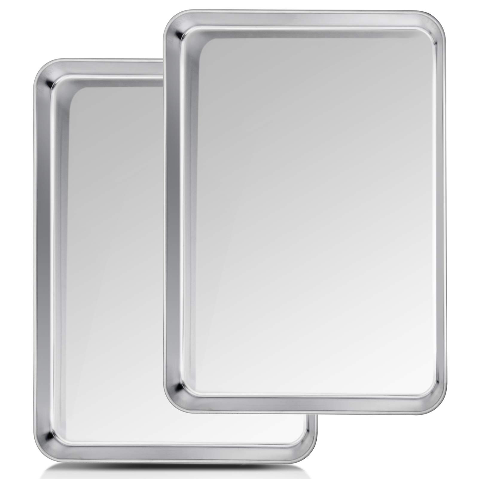 TeamFar Baking Sheet, 20’’×14’’×1’’, Cookie Sheet Half Sheet Baking Pans Stainless ... | Amazon (US)