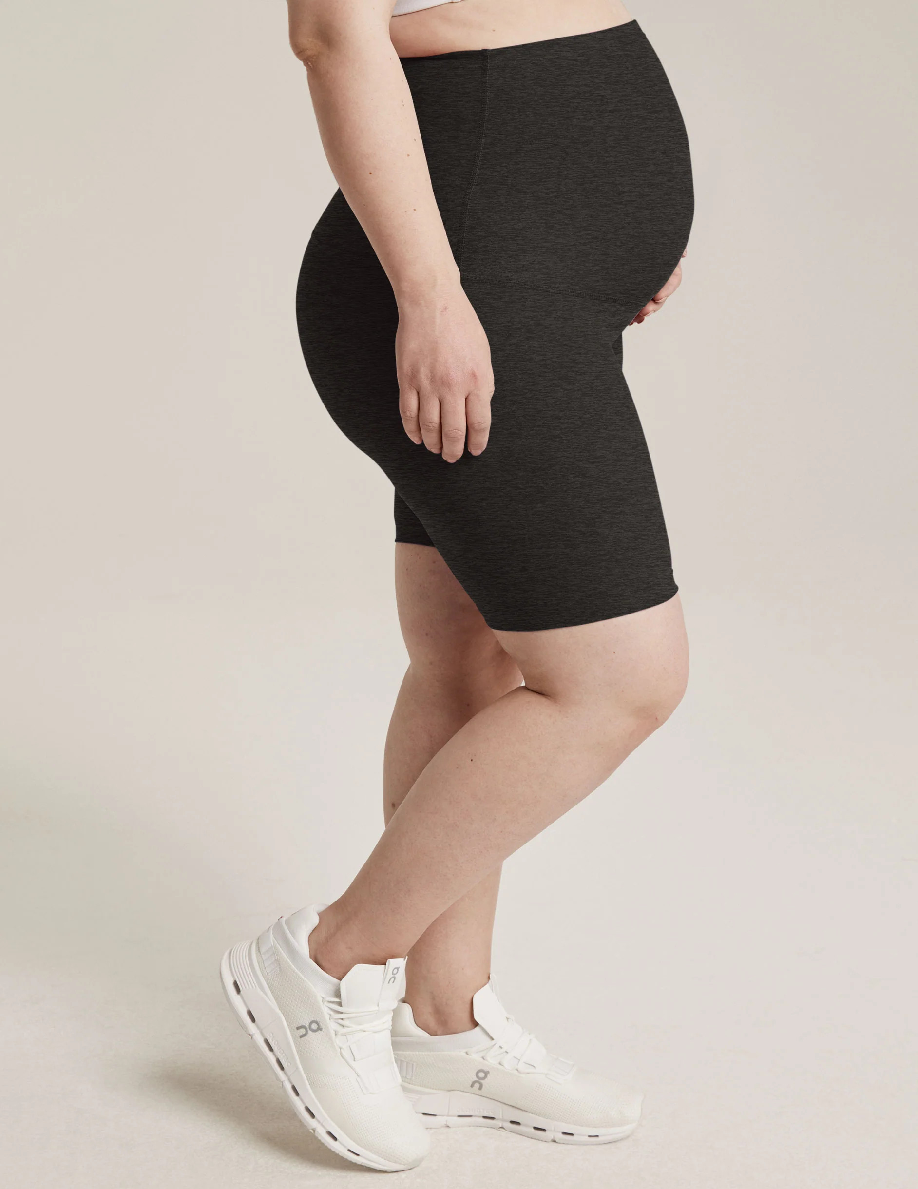 Spacedye Cruiser Maternity Biker Short | Beyond Yoga