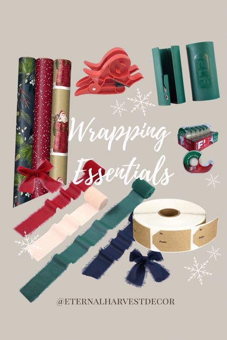 This year make gift wrapping enjoyable with all the beautiful ribbon and gadgets to make it easy. 

#LTKhome #LTKSeasonal #LTKHoliday