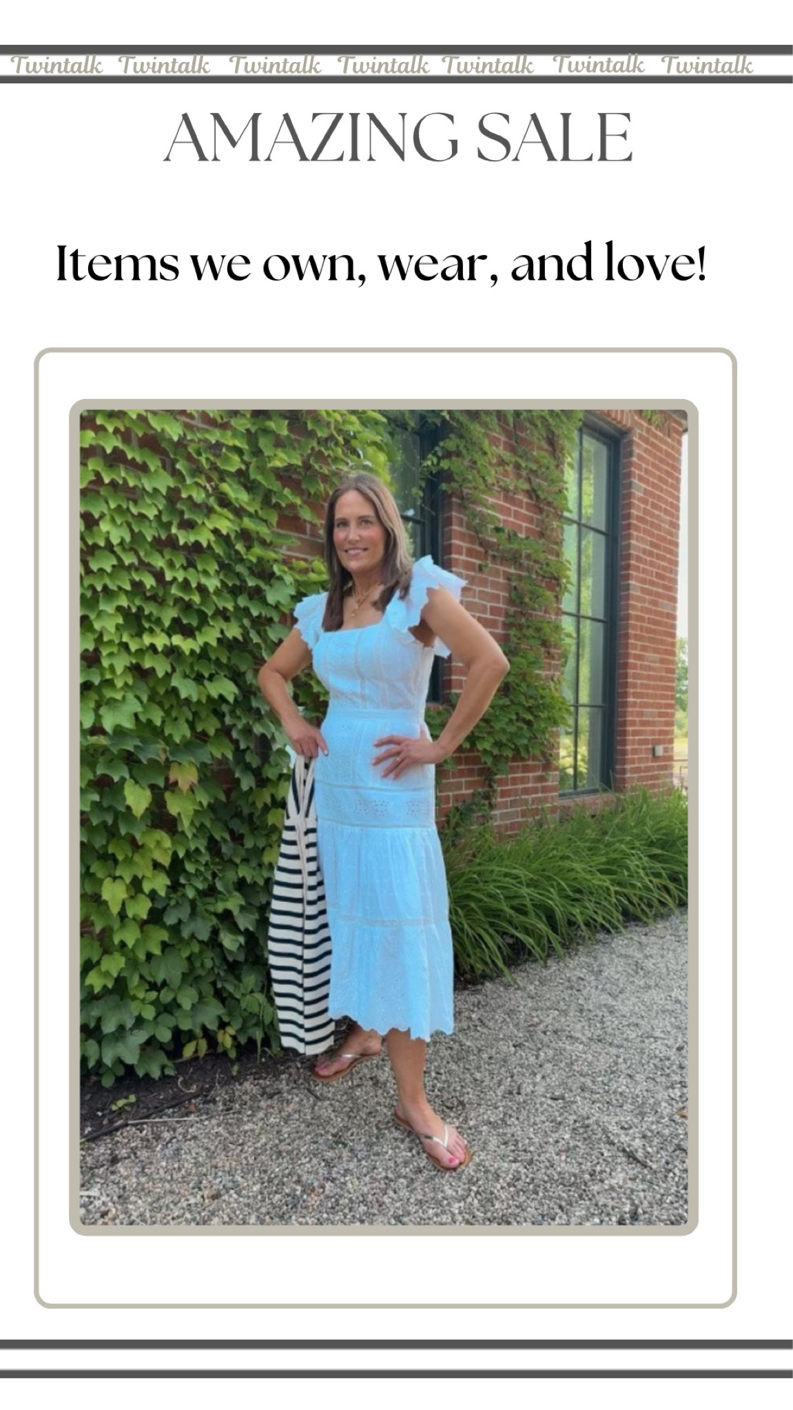 This beautiful dress is on sale now!

#LTKsalealert #LTKmidsize #LTKstyletip