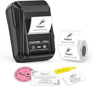 SUPVAN T50M Pro Bluetooth Label Maker Machine with Tape, Wide Waterproof Label, Versatile App wit... | Amazon (US)