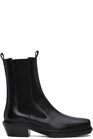 Black Antonia Chelsea Boots | SSENSE