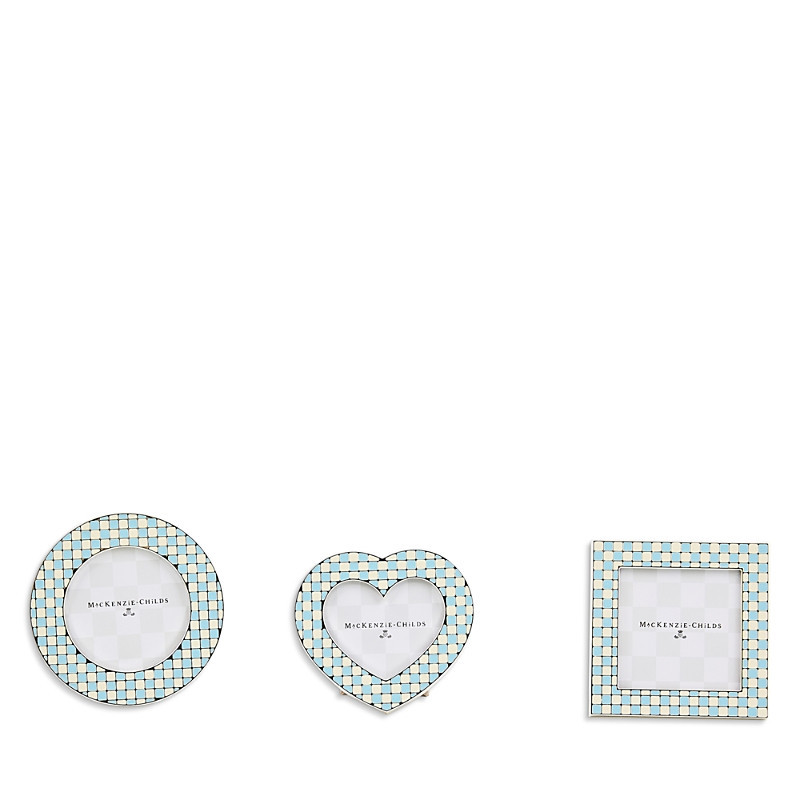 MacKenzie-Childs Celebrate Baby Blue Assorted Frames, Set of 3 | Bloomingdale's (US)