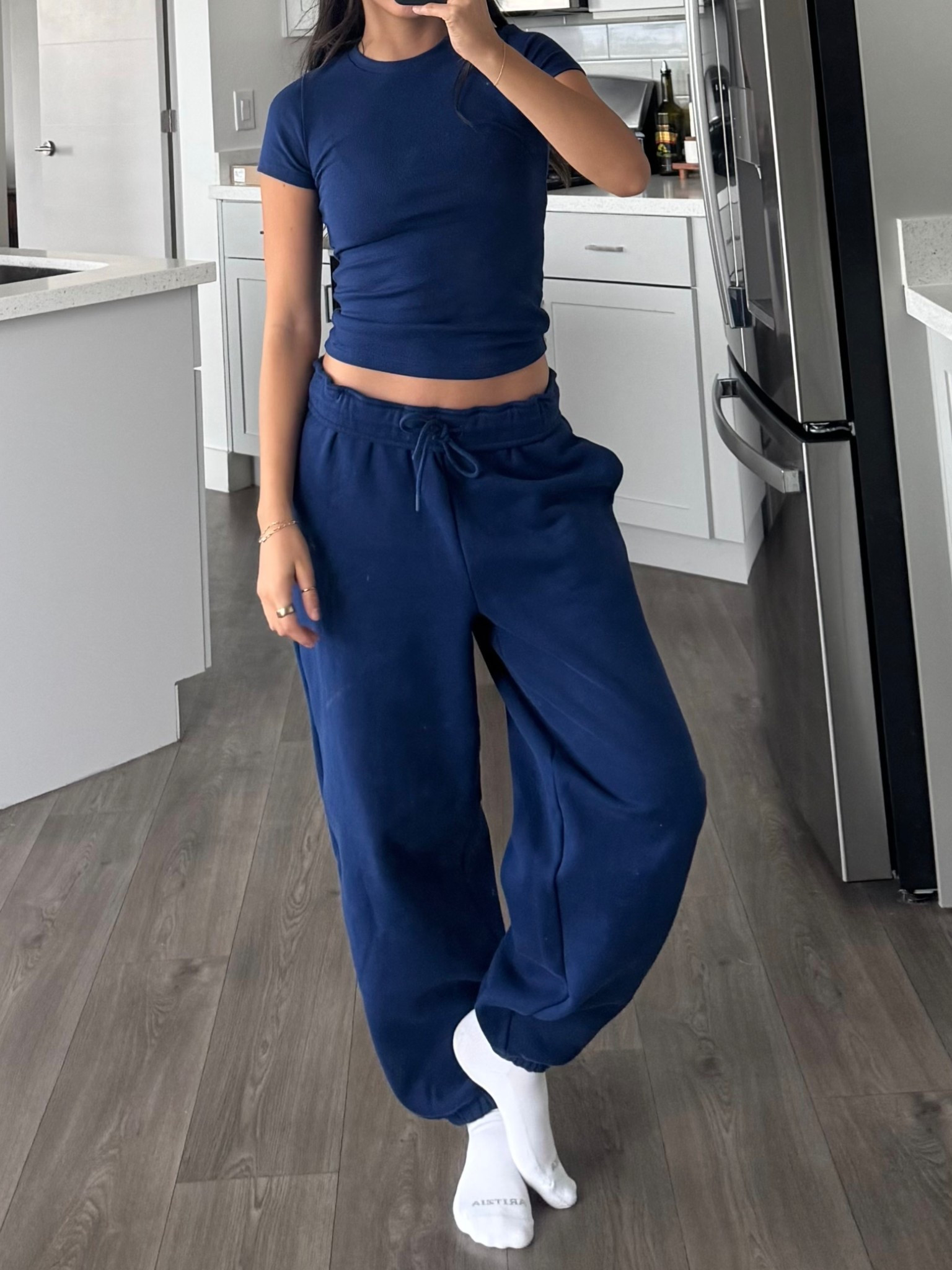 Wearing an xs in the top and small in the sweats:) 

#LTKFindsUnder100 #LTKSeasonal #LTKTravel