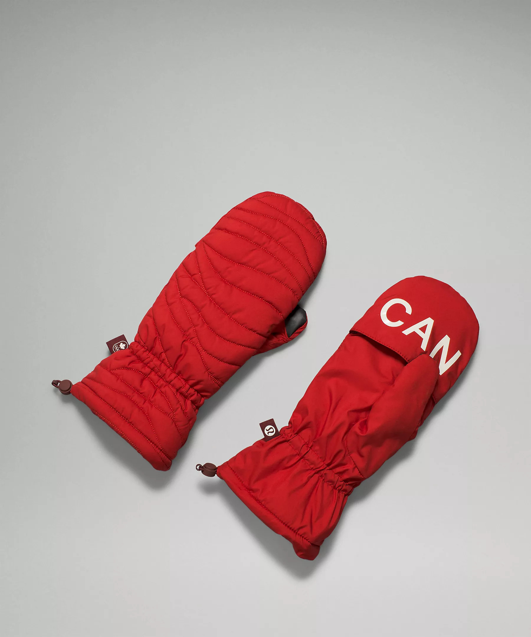 Team Canada Quilted Mittens on String | lululemon (CA)