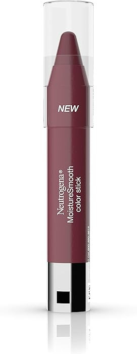 Neutrogena MoistureSmooth Color Stick for Lips, Moisturizing and Conditioning Lipstick with a Bal... | Amazon (US)