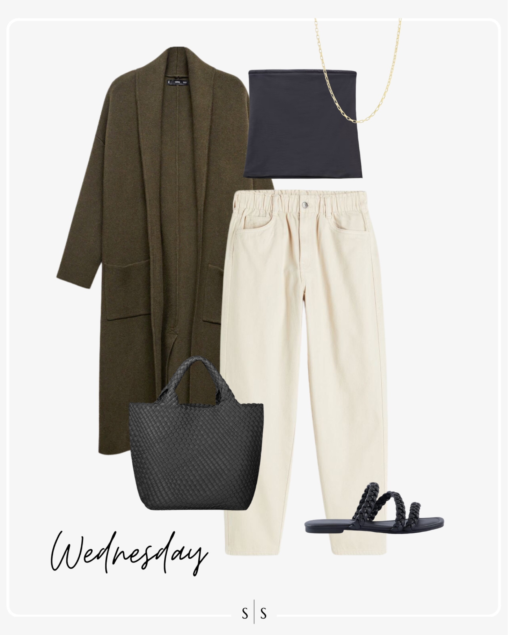 Style Guide of the Week | Transitional outfits to wear in between late Summer and early Fall!

Long coat cardigan, pull on easy pant, tube top, black sandals, woven tote bag

Timeless style, outfit ideas, transitional style, warm weather style, Fall outfit, Summer outfits, closet basics, casual style, chic style, everyday outfit. See all details on thesarahstories.com ✨

#LTKstyletip