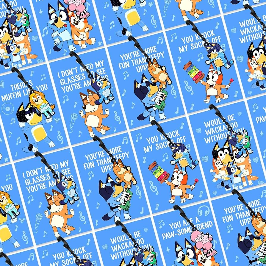 Anstey Valentines Day Gifts for Kids 24 Valentines Cards with 24 Keychains Kids Valentines Exchan... | Amazon (US)