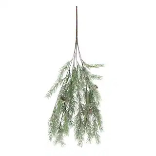 20" Snowy Hanging Pine with Mini Pinecone Deluxe Bush by Ashland® | Michaels | Michaels Stores