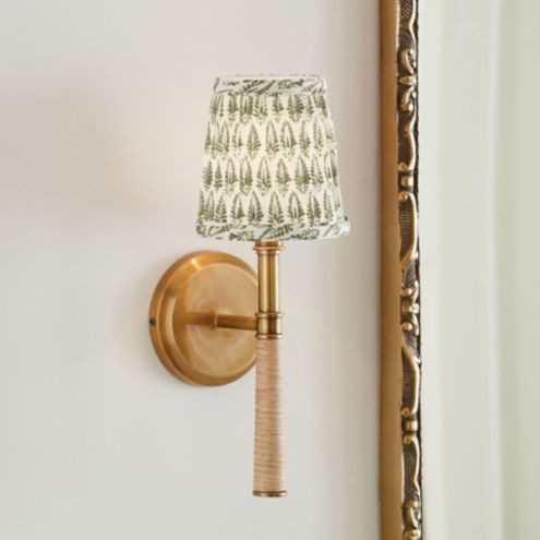 Desta 1-Light Rattan Sconce | Ballard Designs, Inc.
