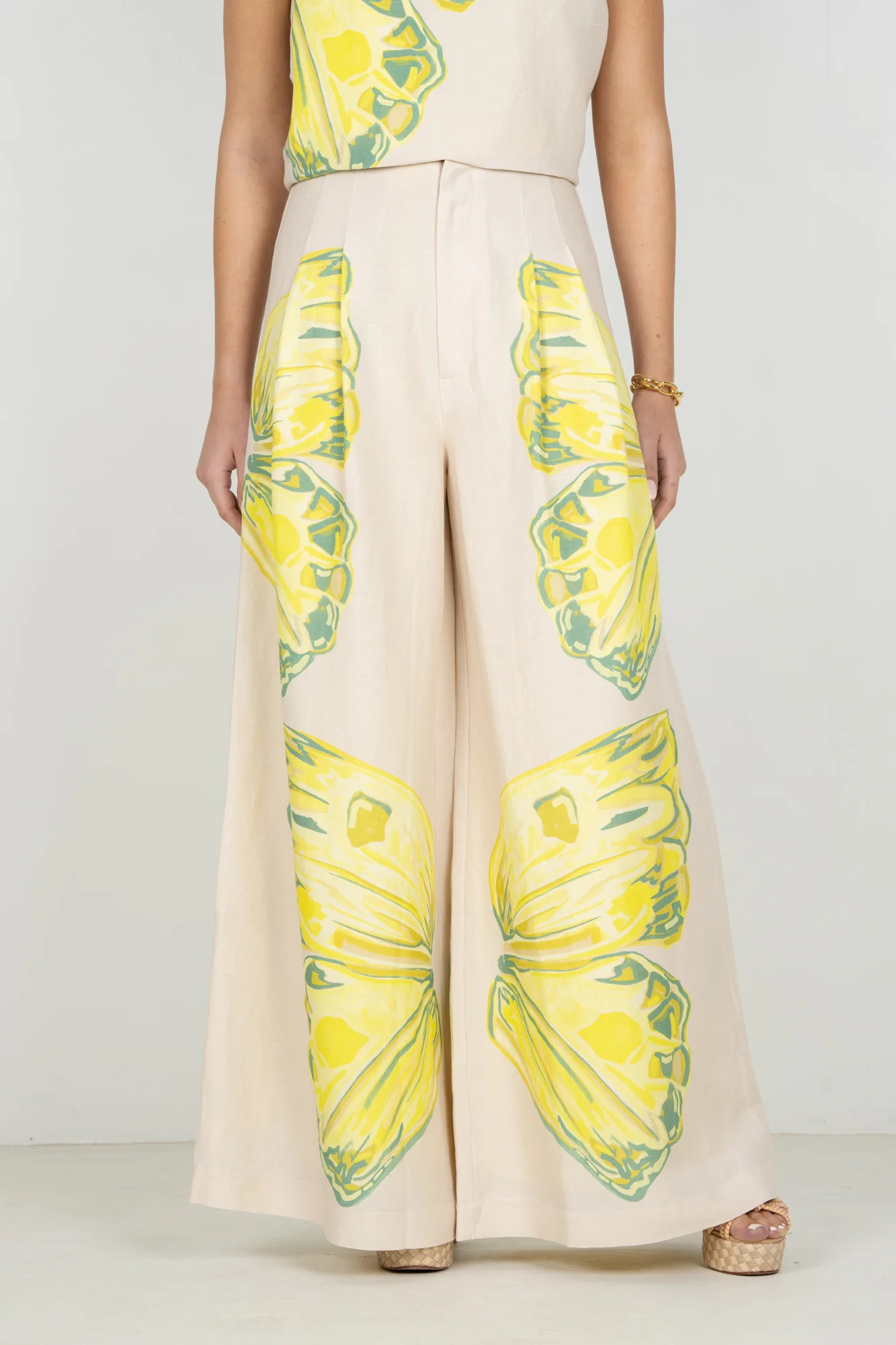 Paisley Pant in Clouded Yellow | Emily McCarthy