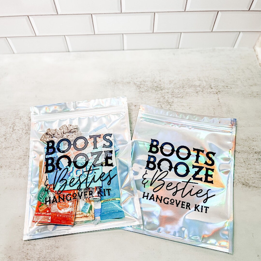 Boots and Booze Hangover Kit | Etsy (US)