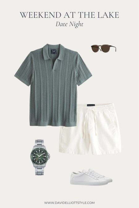 Summer date night outfit to stay cool and look great!

#LTKMens