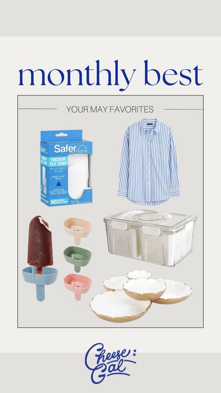 Your favorites from this month! Staple summer pieces and home finds! 