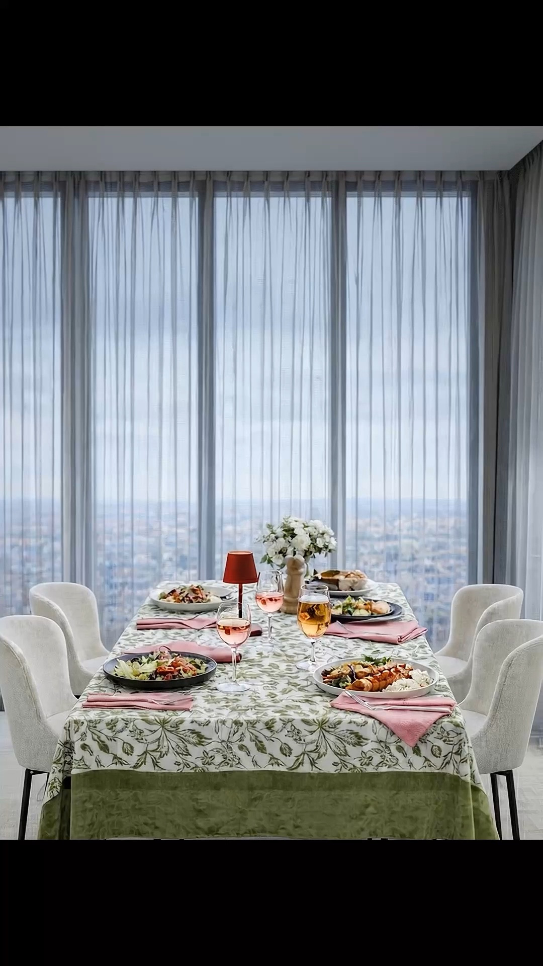 
A soft, romantic table moment that instantly elevates everyday dining 💗
This floral tablecloth sets the tone, paired with blush napkins for that effortless layered look. The rechargeable table lamp adds the prettiest ambient glow (perfect for evenings), and these dining chairs are not only chic but seriously comfortable — such a cute, cozy upgrade.

Everything feels light, relaxed, and a little bit elevated — exactly how I want my table to look right now. #tablecloth #tablescape #diningtable #diningchair #napkin #tablelamp #rechargeablelamp #floraldecor #homedecor #diningroom #springdecor #romanticstyle #cozyhome #entertaining #tabletop

#LTKFestival