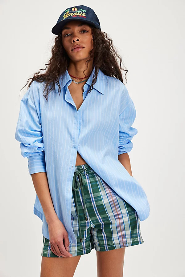 Lee Striped Button-Down | Free People (Global - UK&FR Excluded)