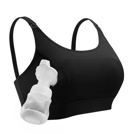 Momcozy Women s Maternity Hands-Free Pumping and Nursing Bra  Sizes XS-2XL | Walmart (US)