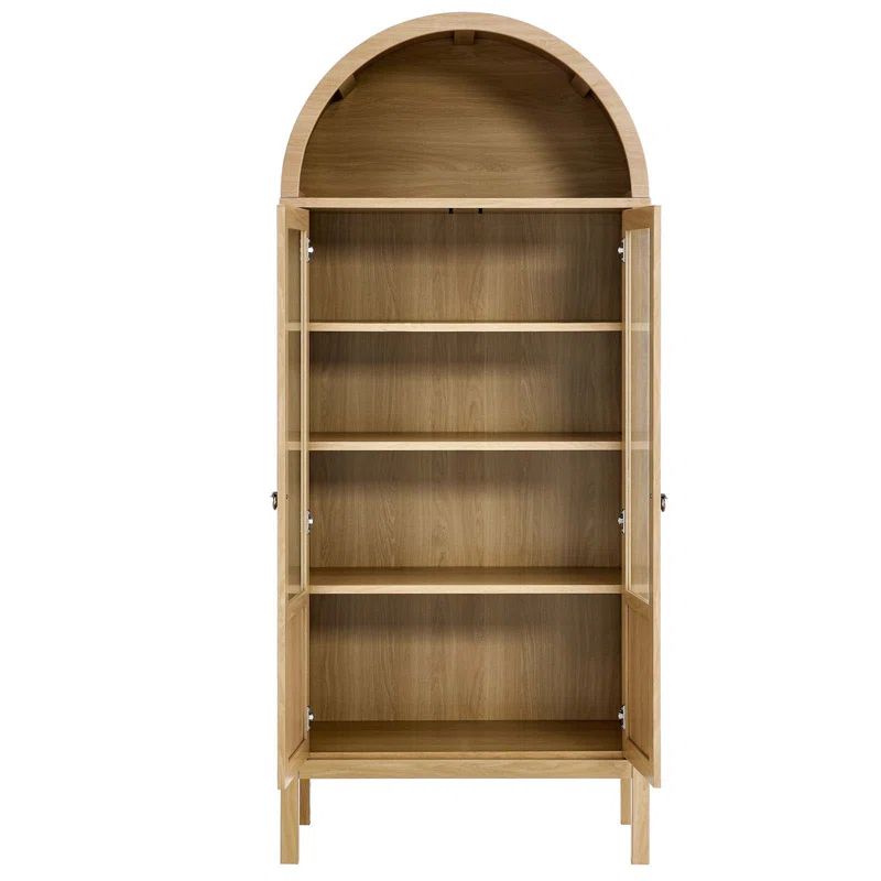 Modway Tessa Arched Display Cabinet | Wayfair North America