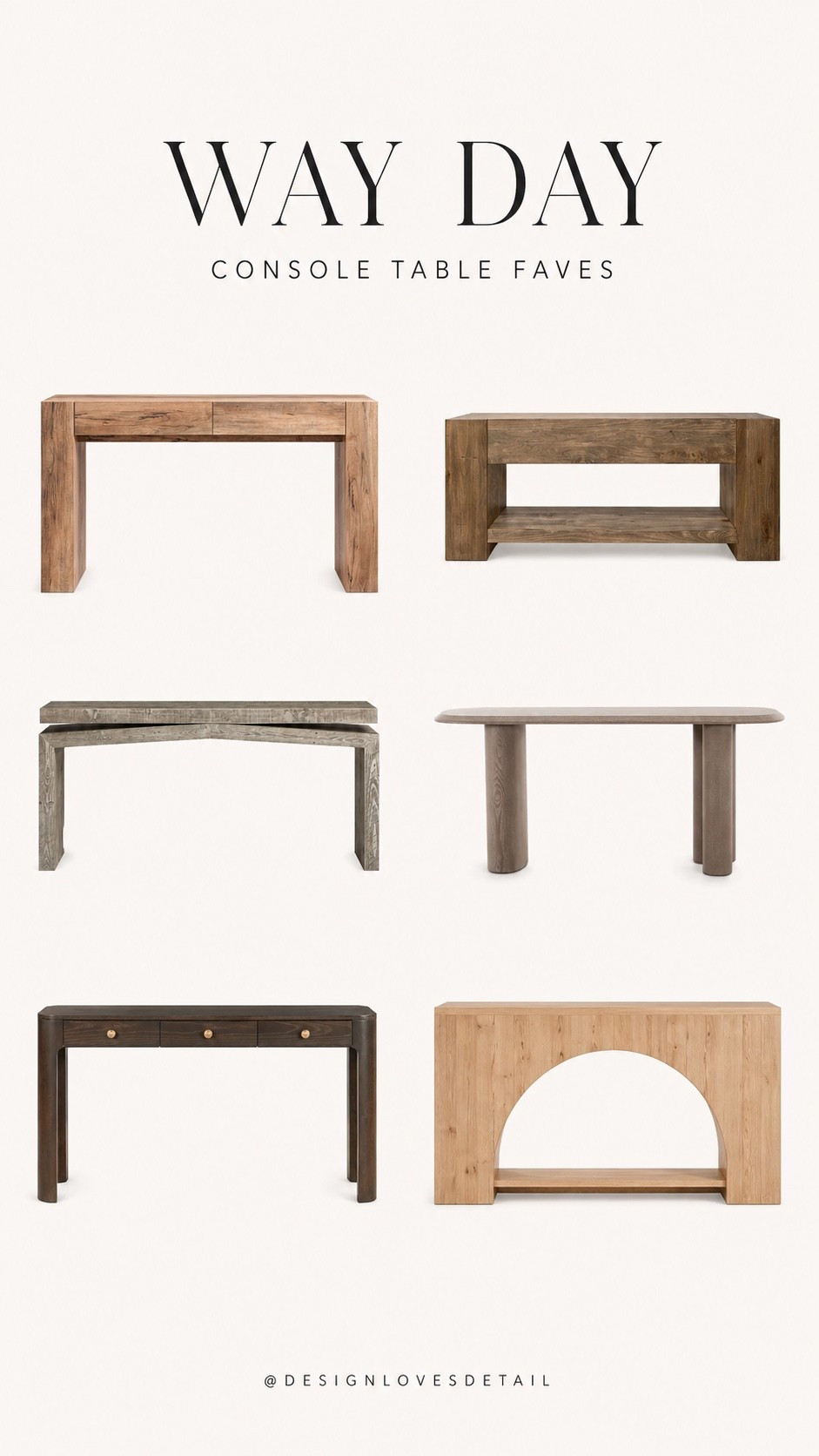 Some console table deals worth checking out!! Way Day is my fave if you can’t tell 😅

#wayfair #wayday #homedeals #consoletable 

#LTKHome #LTKSeasonal #LTKSaleAlert