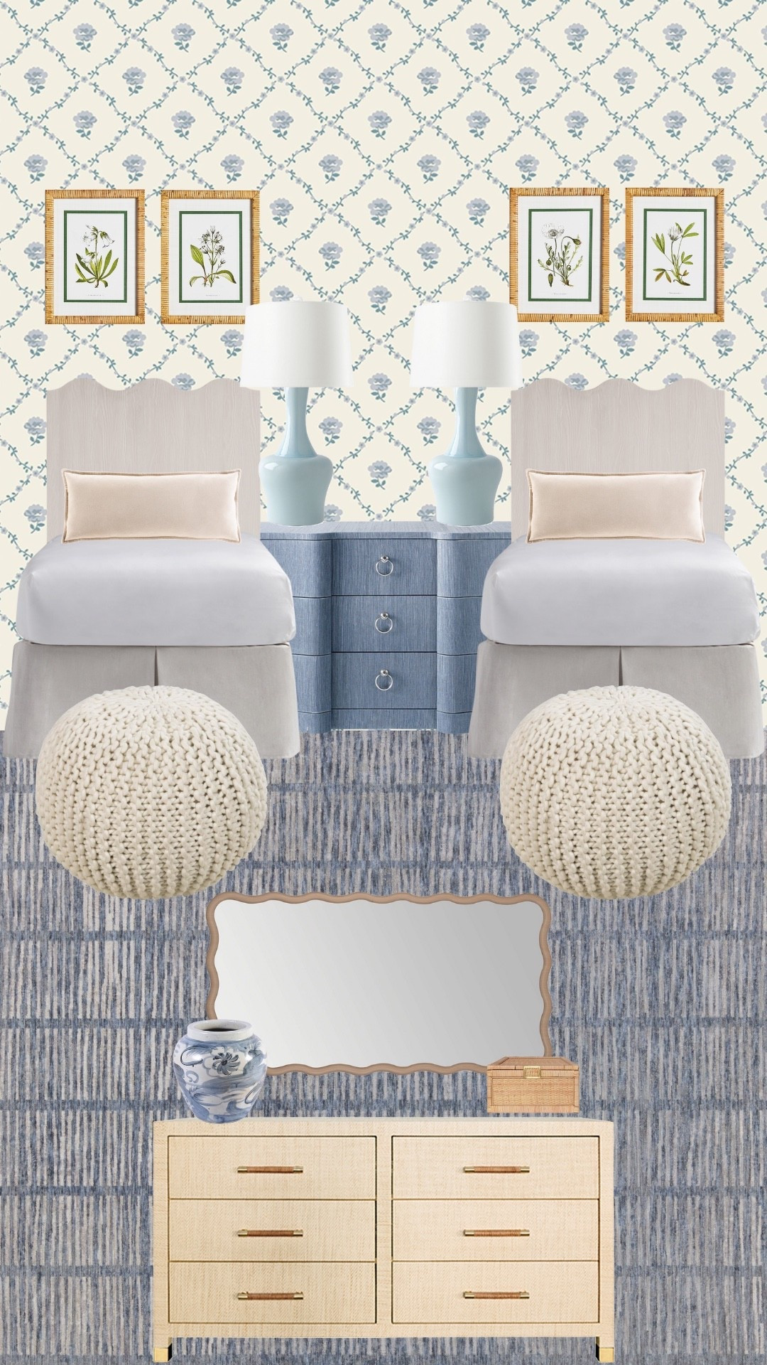 Preppy Traditional Home Interior Design Inspiration Bedroom / Dorm Room Inspo 

#LTKGiftGuide #LTKHome #LTKU