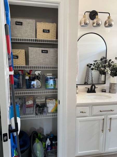 Linen closet makeover! This closet definitely needed a refresh and I love how it turned out 

Organization, closet refresh, cleaning closet, linen closet, bins, labels, baskets, bathroom

#LTKSeasonal #LTKover40 #LTKhome