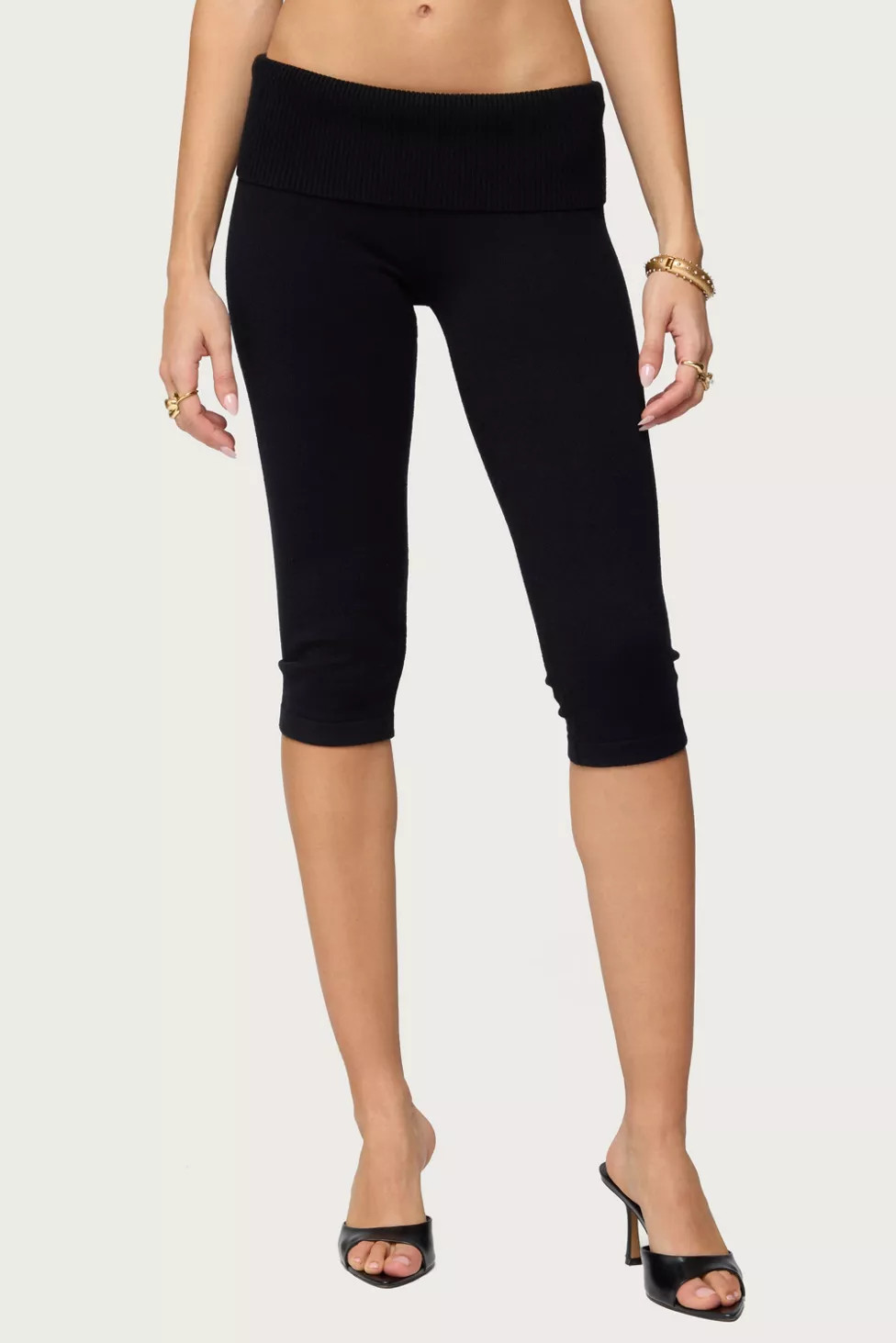 Edikted Skyla Knit Capri Pants | Urban Outfitters (US and RoW)