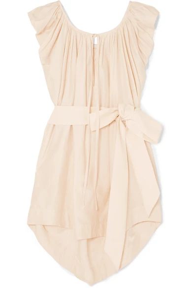 Andromeda silk and cotton-blend mini dress | NET-A-PORTER (UK & EU)