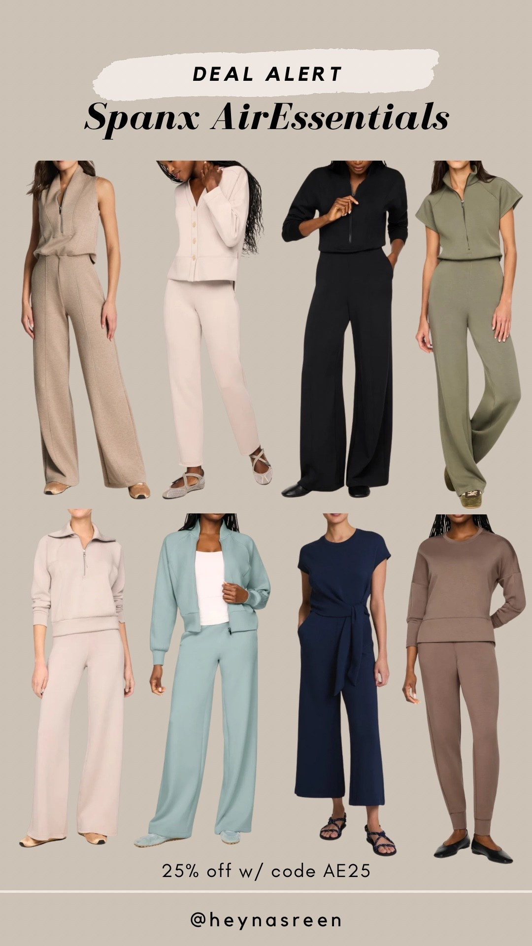 Spanx AirEssentials are my fav comfy but luxe pieces for traveling in. I love that they also have petite length!