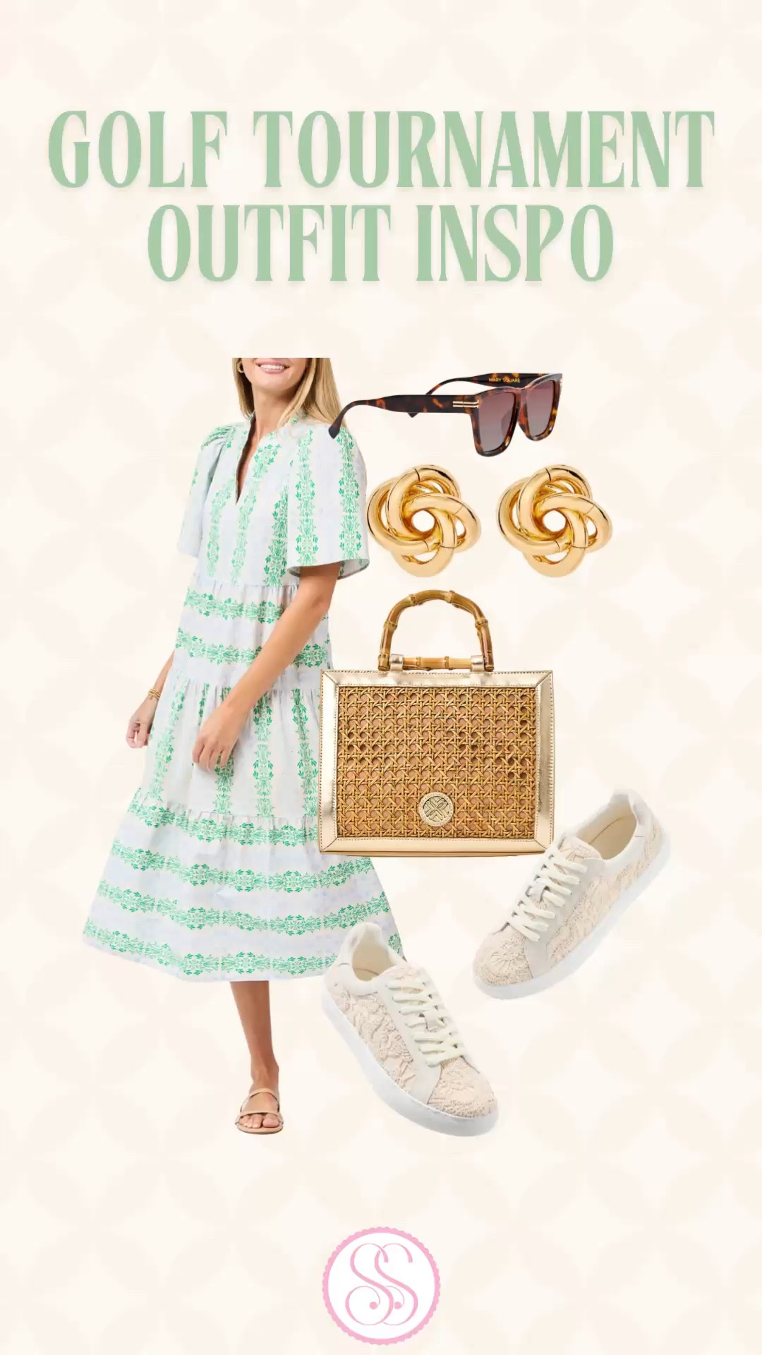 Masters Outfit | Golf Tournament Style | Cotton Midi Dress | What to Wear to the Masters | Preppy Country Club Dress | Augusta Outfit | Spring Midi Dress

This is effortless Augusta elegance.
Tiered midi silhouette. Soft green print. Polished collar neckline. Feminine movement. It reads timeless Southern. 

If you love:
Masters tournament outfits
golf tournament dresses
country club midi dresses
preppy spring style
cotton spring dresses
elegant daytime dresses
garden party outfits

This is that refined option.
Breathable. Easy movement. Comfortable for walking. Modest but flattering. The midi length gives elevated polish while staying practical.

It’s:
• Masters outfit
• Golf spectator look
• Church dress
• Garden party dress
• Spring travel outfit
• Elevated country club style

Add woven bag + gold jewelry and it instantly looks intentional.

Masters Outfit | Cotton Midi Dress | Golf Style | Preppy Spring | Augusta Fashion | Country Club Dress | Elegant Day Dress

#LTKSeasonal #LTKSpring #LTKEventStyle #MastersStyle #LTKSpring #LTKFindsUnder50 #LTKFindsUnder100 #GolfTournamentOutfit #GolfTournamentStyle #MastersOutfit 


#LTKootd #LTKspring #LTKWedding