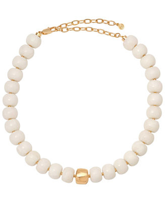 ETTIKA 18k Gold-Plated Power Bead Statement Necklace - Macy's | Macy's