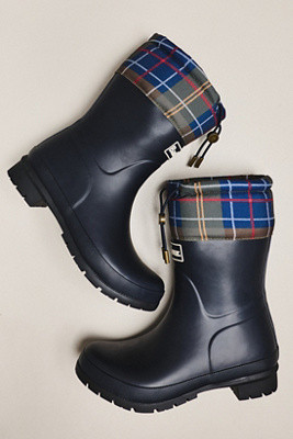 Barbour Mowbray Mid Welly Boots | Anthropologie (US)