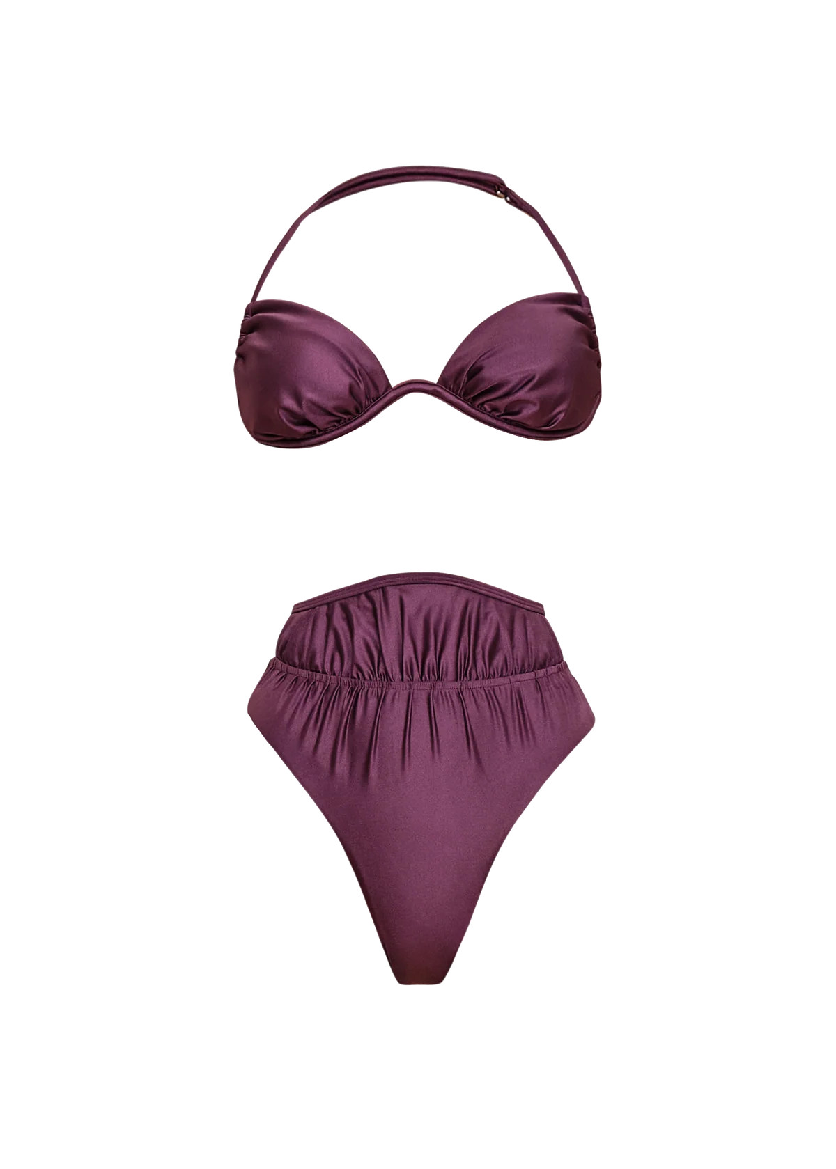 GADU BIKINI - EGGPLANT | ANDREA IYAMAH