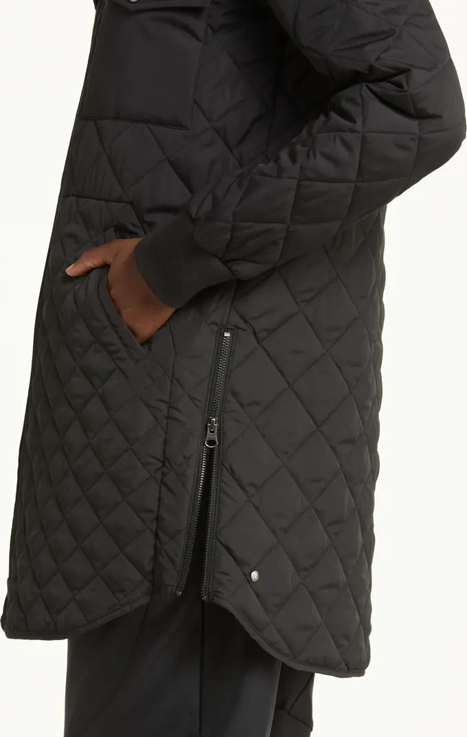 Quilted Recycled Polyester Jacket | Nordstrom