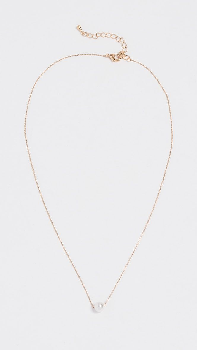 Petite Swarovski Imitation Pearl Necklace | Shopbop