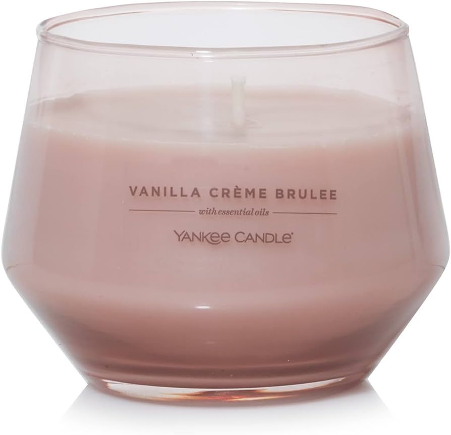 Yankee Candle Studio Medium Candle, Vanilla Crème Brûlée, 10 oz | Amazon (US)