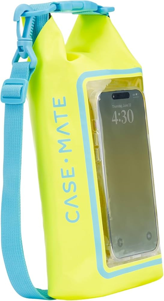 Case-Mate Citrus Splash Mini IP68 Waterproof Bucket Bag - Roll Top Dry Bag 2L Cap with Waterproof... | Amazon (US)