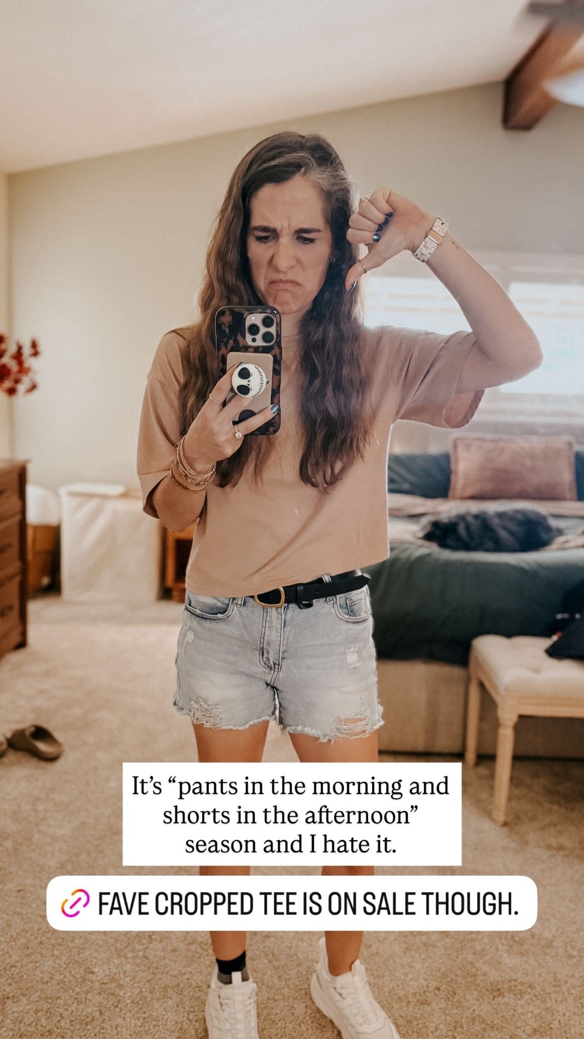 It’s “pants in the morning and shorts in the afternoon” season and I hate it.