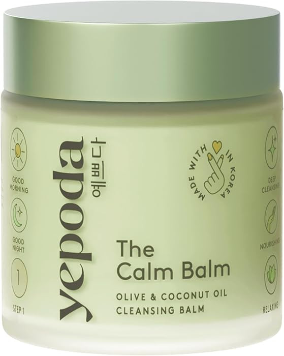 Yepoda The Calm Balm, Gentle Makeup Remover & Deep Cleansing Balm, Removes Waterproof Makeup & Im... | Amazon (US)