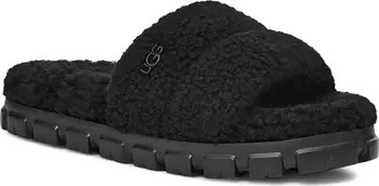 Cozetta Curly Genuine Shearling Slide Slipper (Women) | Nordstrom