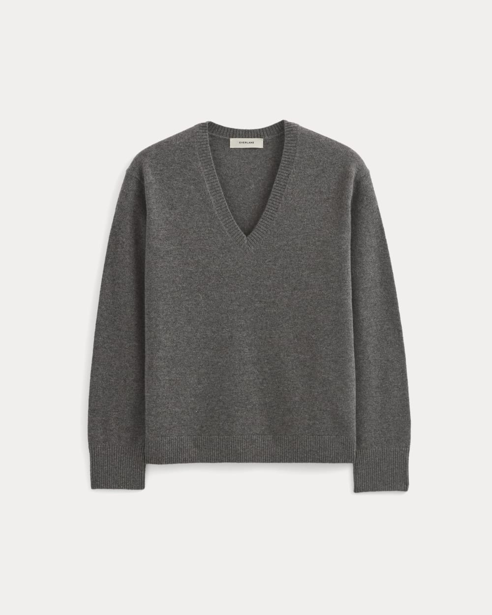 The Classic V in Cashmere | Heather Charcoal | Everlane