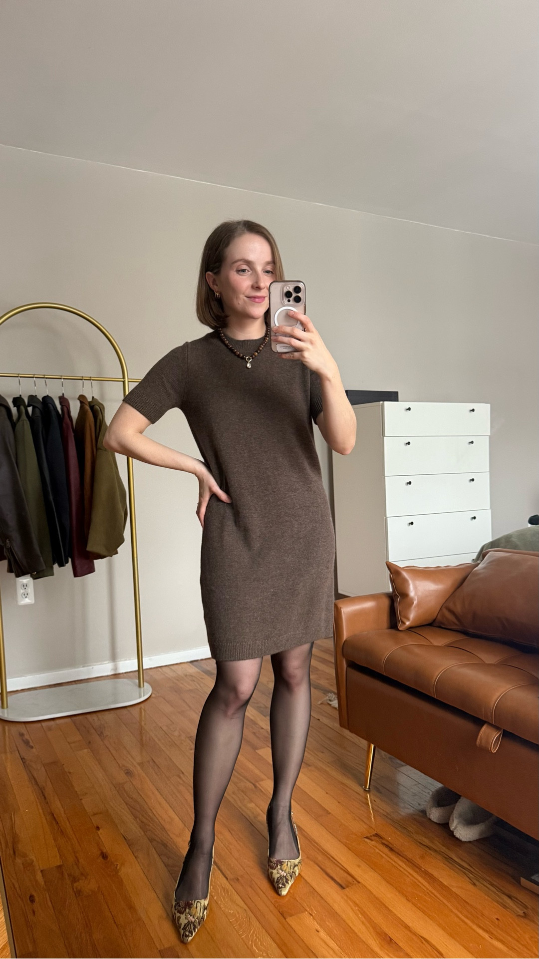 Cashmere sweater dress from Quince. So soft and lightweight to wear from spring into summer xs
365 day free returns and shipping 


#LTKSaleAlert #LTKWorkwear #LTKPetite