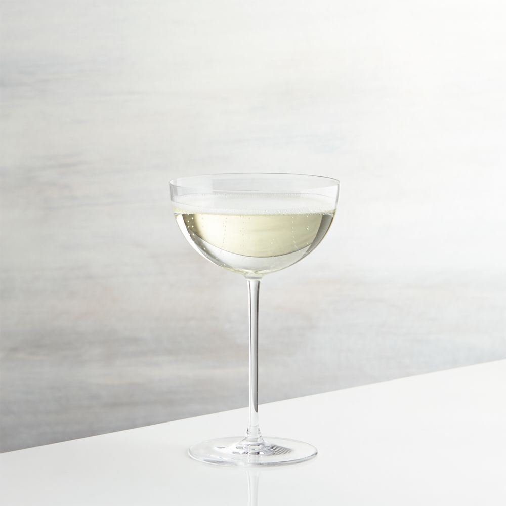 Camille Champagne Coupe Glass | Crate & Barrel