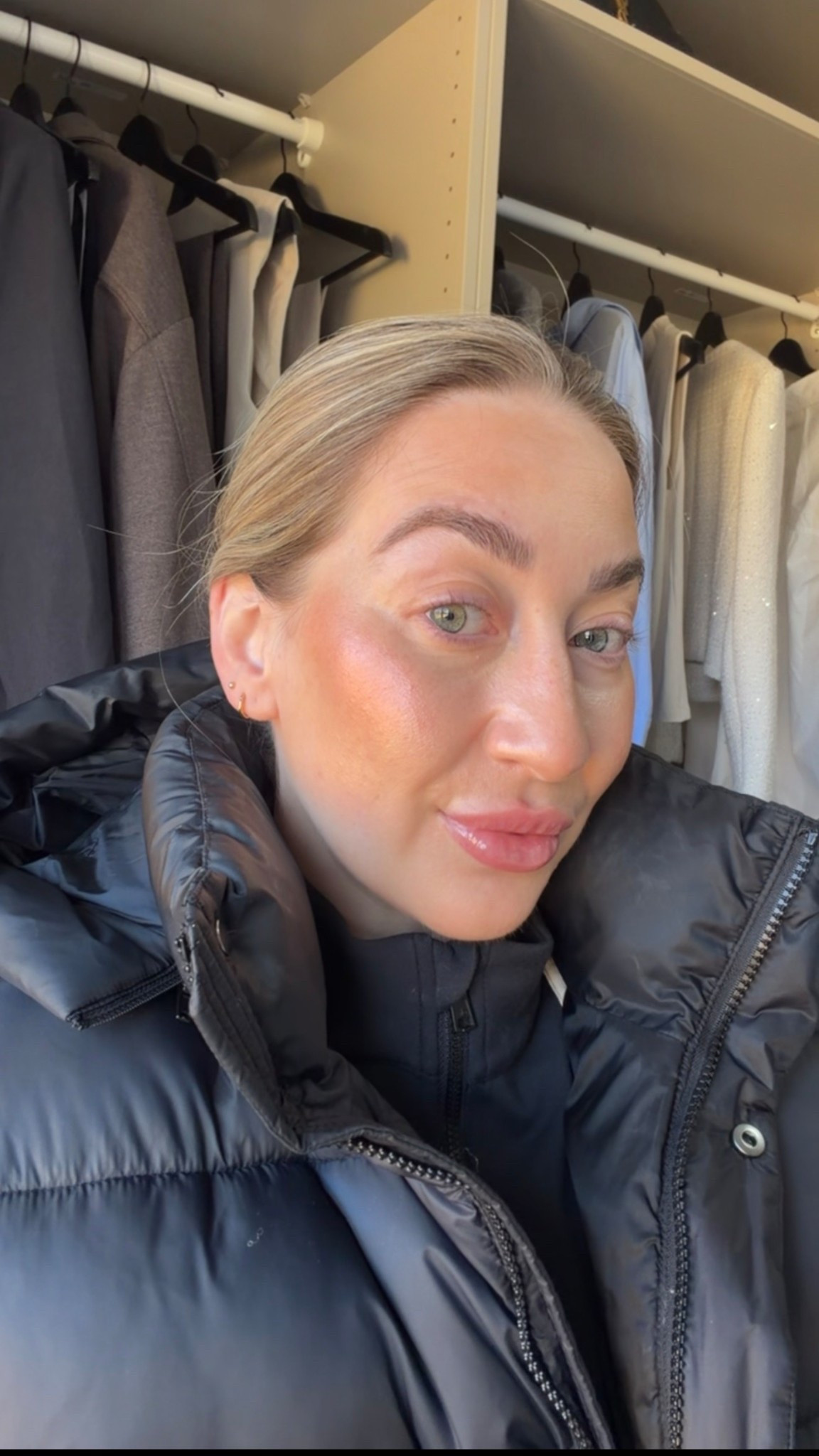 My everyday quick glowy make up