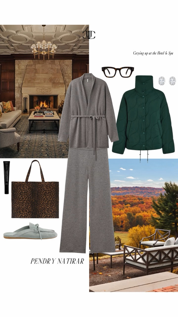 🍂 Four luxe Northeast getaways, eight outfits, and one very good excuse to book a fall weekend away.
In The Great Fall Escape, I’m sharing 4 luxury Northeast destinations—from coastal Maine and the New Jersey countryside to the Hudson Valley and Vermont—plus what to wear for each one. Think chic daytime layers for hiking, spa days, and exploring, then polished dinner looks for cozy nights by the fire.
If you’re craving peak foliage, beautiful resorts, fabulous food, and a reason to pull out the cashmere, suede, and boots, this edit is for you. Tap to shop the looks and start planning your fall escape. 🤎✨
#FallGetaway #NortheastTravel #FallStyle #LuxuryTravel #FallOutfits #WeekendGetaway #TravelStyle #AutumnTravel #LTKFinds

#LTKTravel #LTKSeasonal #LTKOver40 #LTKTravel