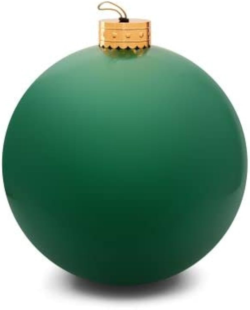 Elf Logic 24” Yardament - Large Inflatable Oversized Christmas Ornament - Outdoor Christmas Dec... | Amazon (US)