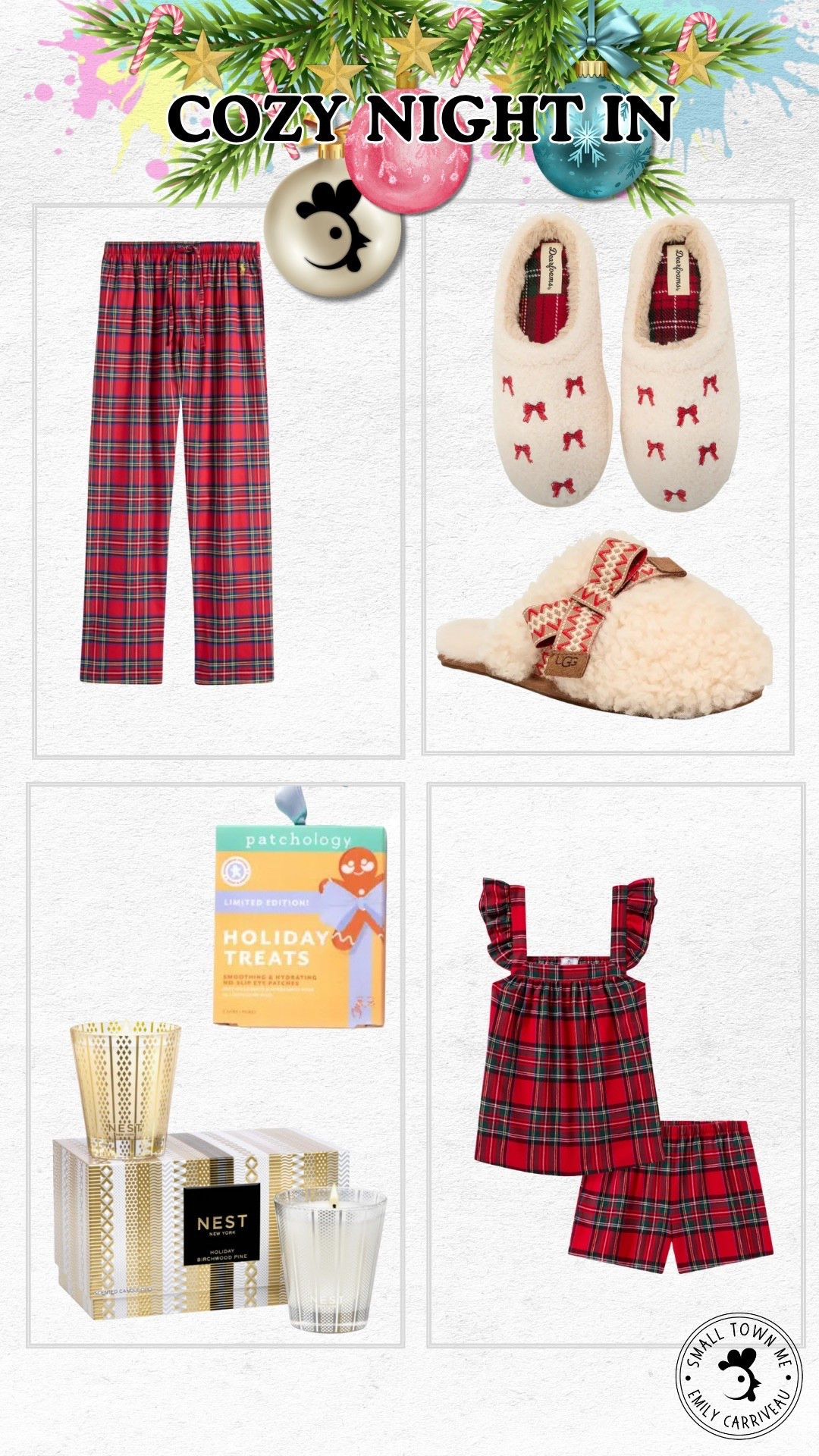 Cute things and cozy pjs for a cozy night in! 

#LTKHoliday #LTKGiftGuide #LTKStyleTip